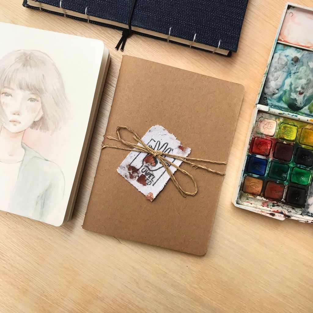 

UWEL STUDIO Watercolor Travelers Notebook Insert - A6 Size