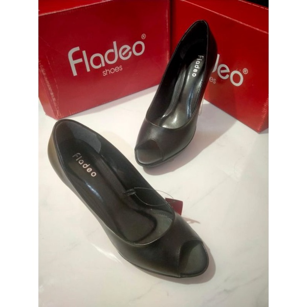 Only sz 40 Heels Kerja Polos Merk Fladeo Lsf 406-3