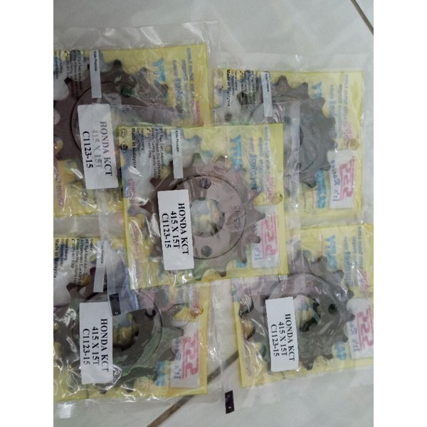 GIR GER GEAR DEPAN SSS HONDA UKURAN 415 15 GL MEGAPRO TIGER