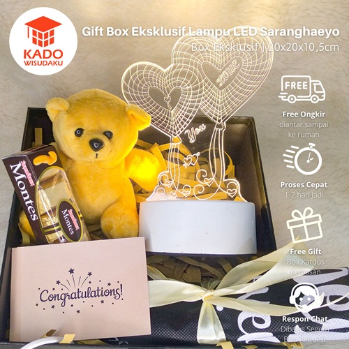 

Gift Box Eksklusif Lampu LED Love Balloon