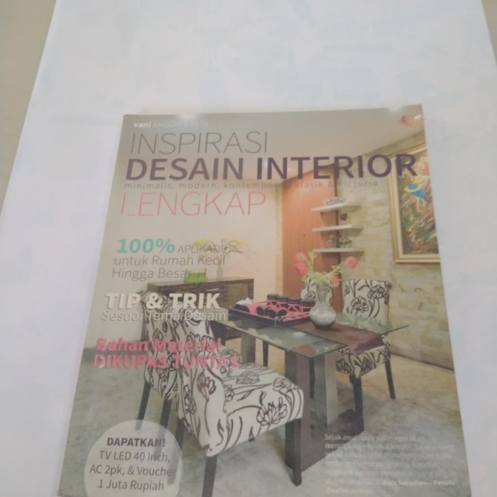 Buku inspirasi Desain interior