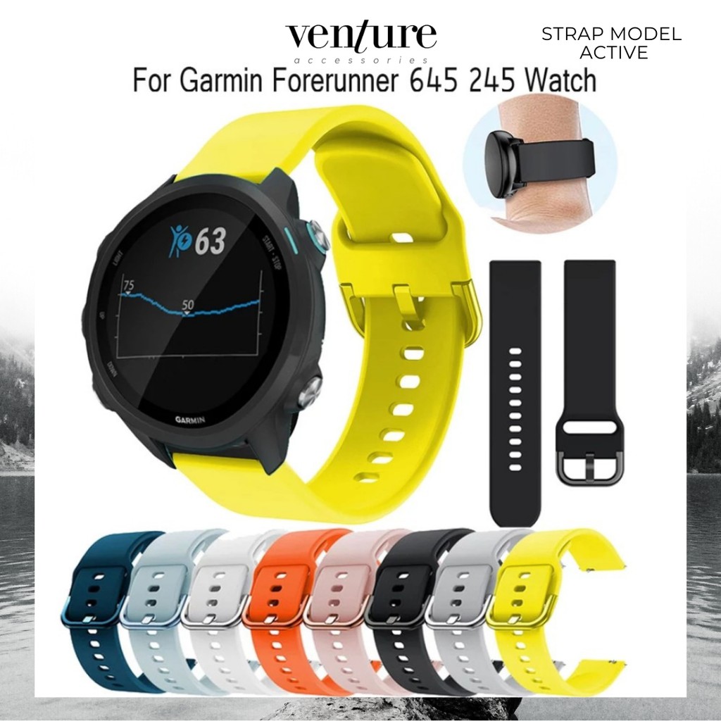 STRAP GARMIN FORERUNNER 245 VIVOACTIVE 3 20mm ACTIVE FULLCOLOUR BUCKLE