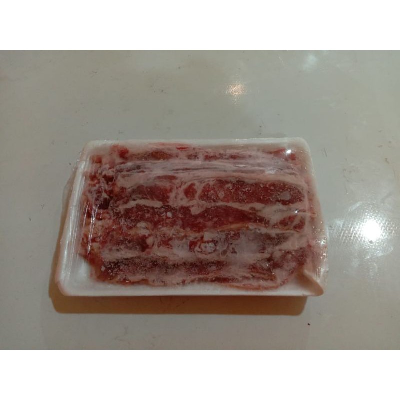 Aus Shortplate Beef Slice PREMIUM-500gr