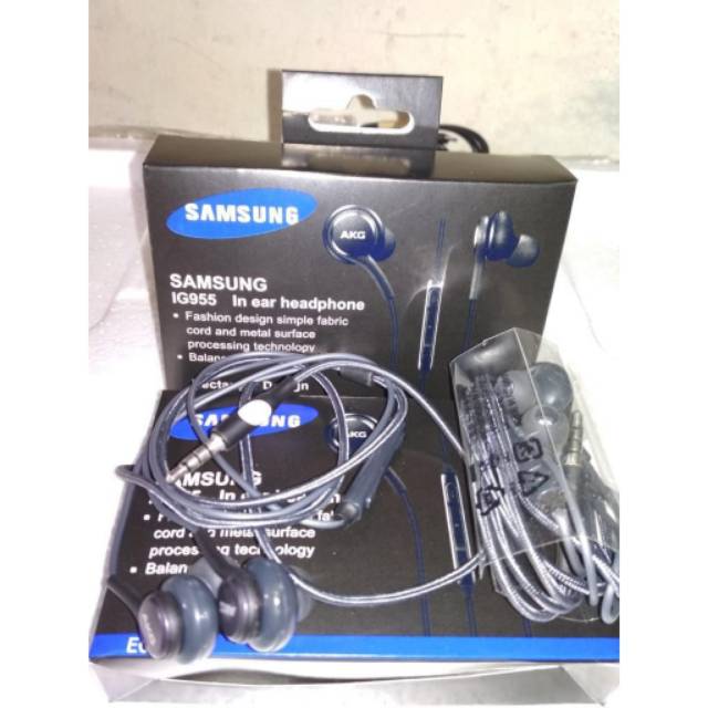 Headset Samsung AKG S8 S9 Handsfree Earphone Ekstra Bass Good Quality Aksesoris HP Handphone