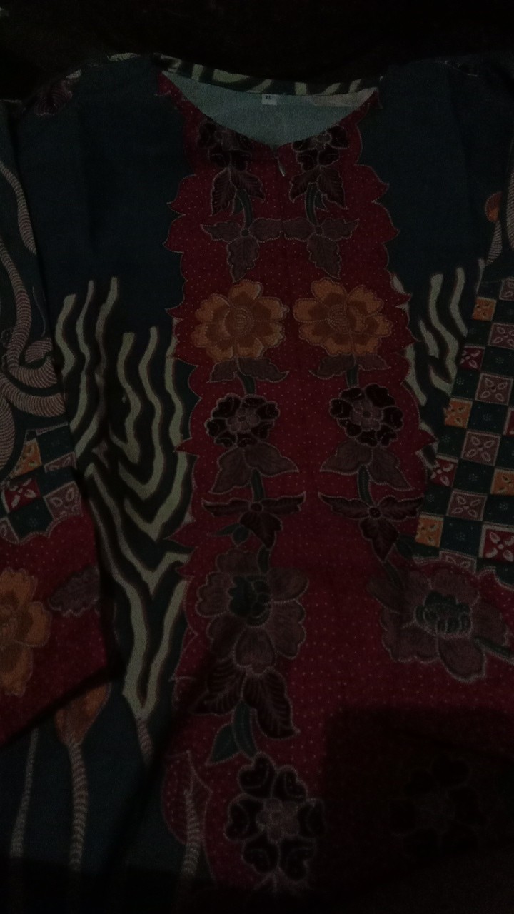 Shanaya Batik Tunik Gendhis Bunga Tricot