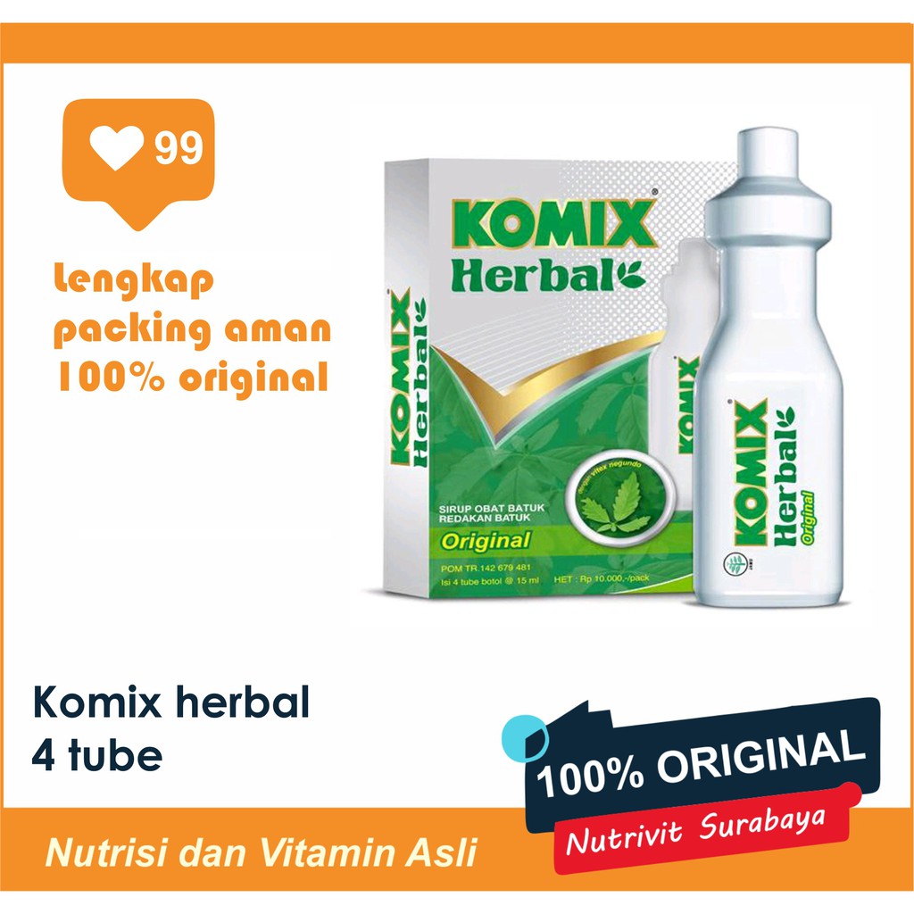 KOMIX HERBAL ORIGINAL/ LEMON 1 BOX