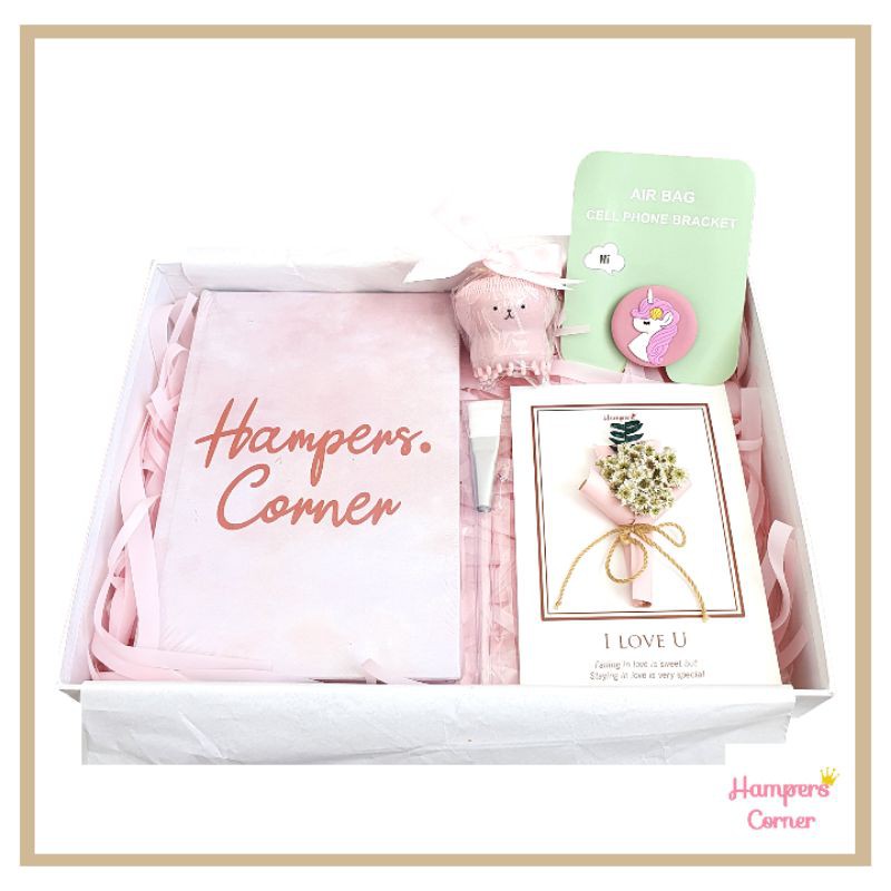 

Hampers Gift Kado Hadiah Ulang Tahun Anniversary Custom untuk cewe