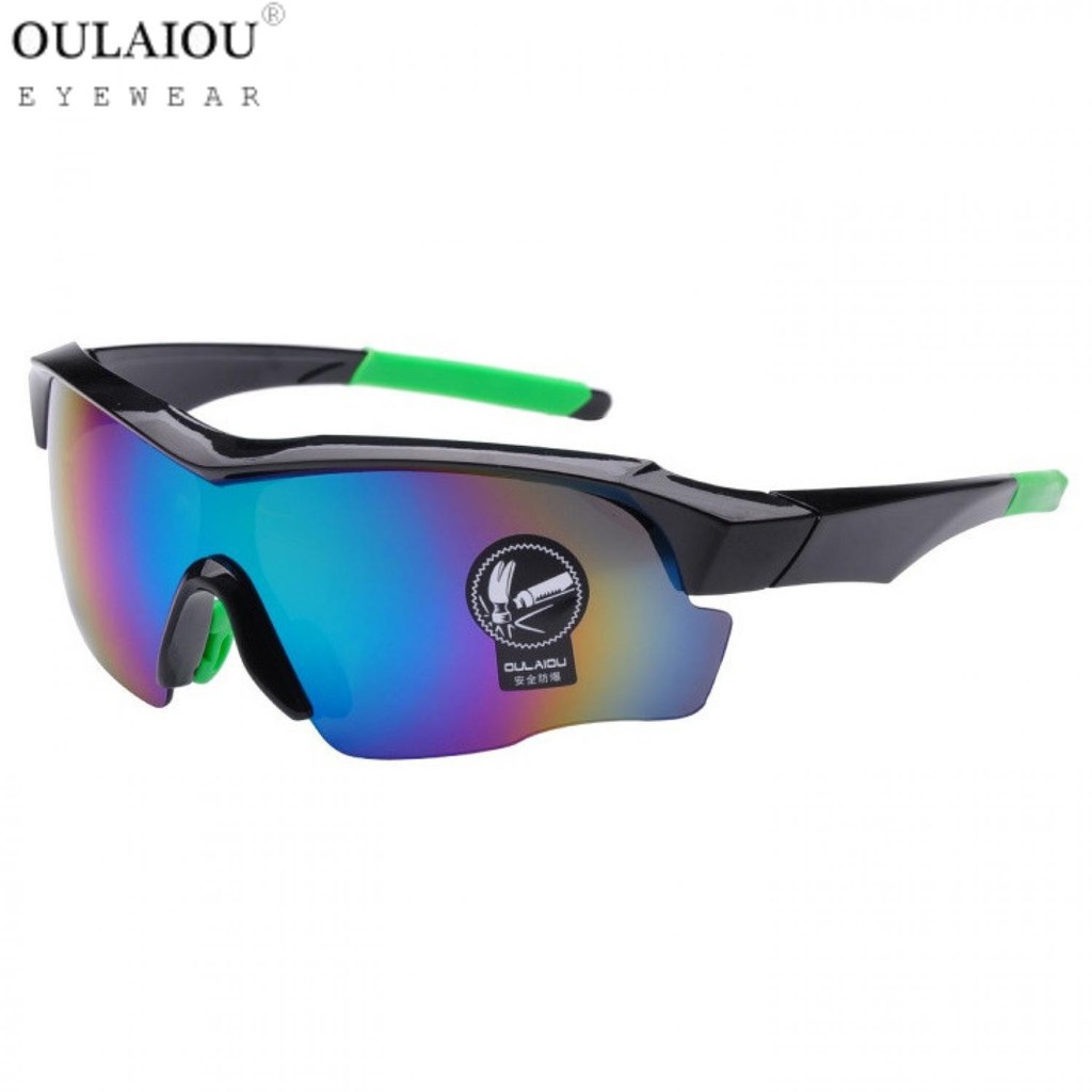 MPro kacamata kaca mata Outdoor sepeda Sport Mercury Sunglasses Pria Wanita OULAIOU RainTree  Black jnp