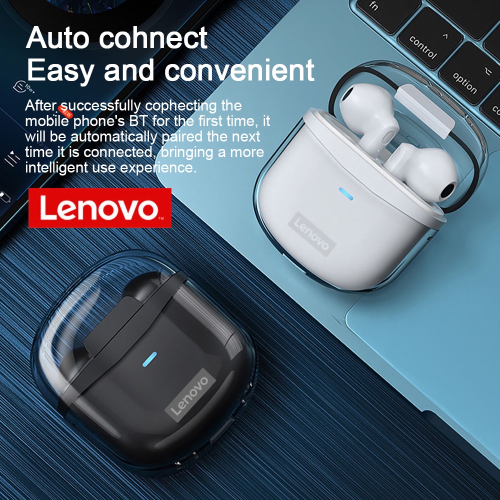 Lenovo XT96 TWS Wireless Headset Bluetooth 5.1 Headset Touch Control Stereo Noise Reduction With Microphone Low Latency