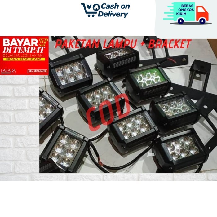 COD lampu stop lamp led RX King plus breket dudukan plat nomor lampu