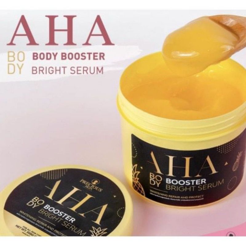 AHA BODY BOOSTER BRIGHT SERUM / SERUM BADAN / BOOSTER BADAN / SERUM PEMUTIH / CREAM BADAN / BODY CREAM