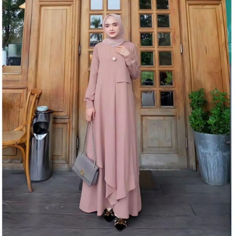 NEW GAMIZ MIZA DRESS/GAMIS TERBARU LEBARAN