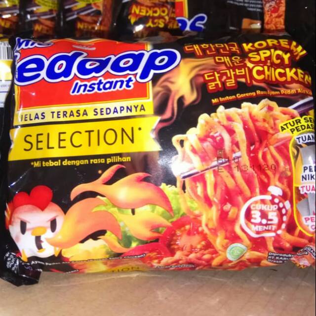 

Mi Sedaap Goreng Selection Korean Spicy Chicken