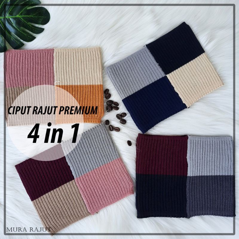 [New Produk]CIPUT RAJUT BANDO PITA PREMIUM/BANDANA CIPUT  2 WARNA DAN 4 WARNA MURAH