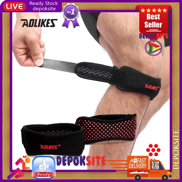 Aolikes 7920 Knee Pad Support Bracer Pelindung Lutut Deker Lutut Dengkul Kneepad