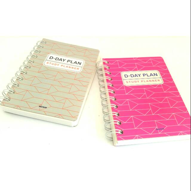 

Buku schedule book d day plann memo pad korea misoro A6 06142