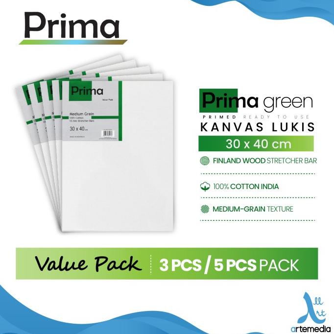 

Kanvas Lukis Prima Green 30X40Cm Value Set 3 Cotton Canvas Terlaris