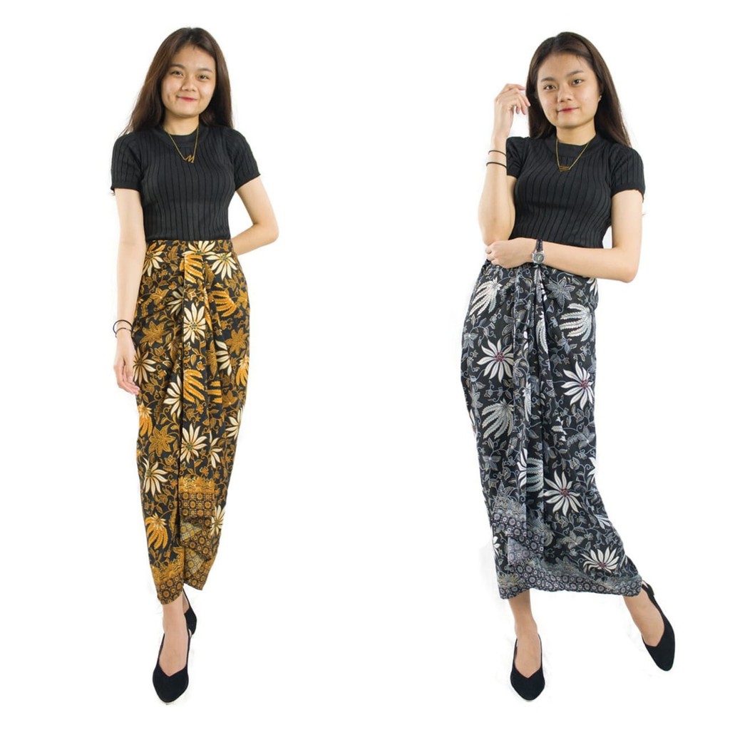 SB Collection Rok Rempel Syelly Lilit Panjang Instan Maxi Jumbo Batik Wanita