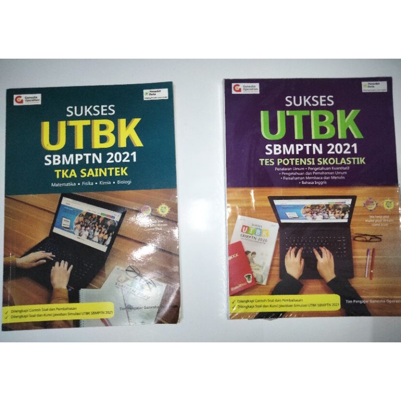 Preloved Sukses UTBK 2021 GO Saintek
