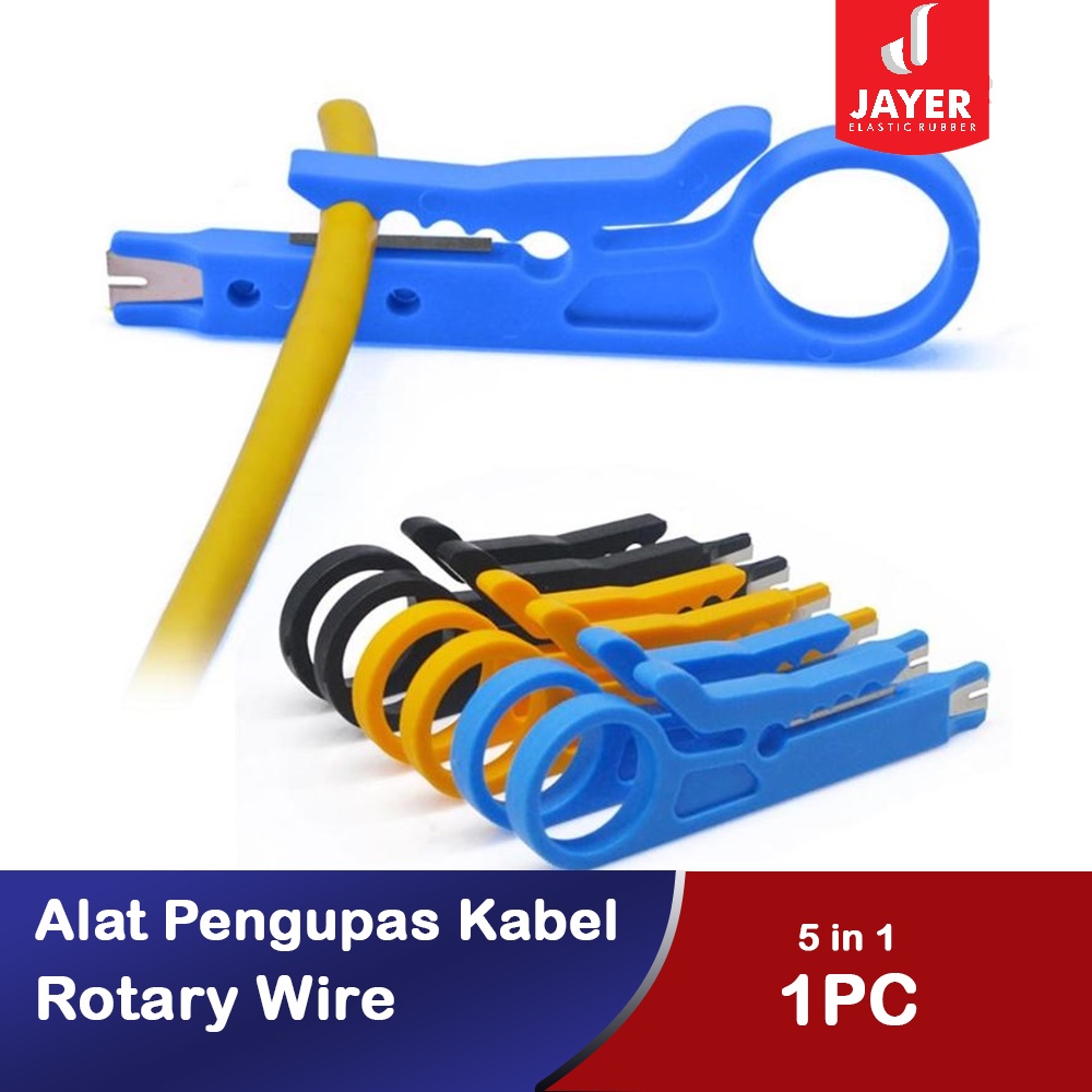 Alat Pengupas Kulit kabel / Tang kabel Rotary wire Universal 5 in 1