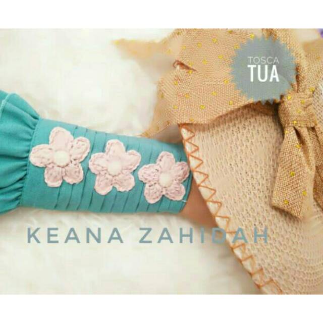 Gamis keana wollcrepe unik dan syari dari zahidah