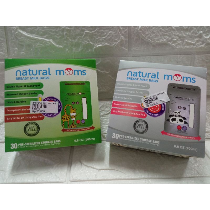 Natural Moms Kantong Asi 200ml