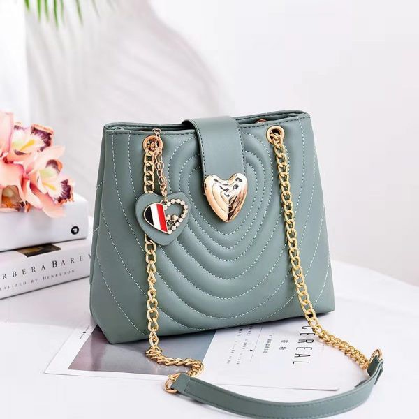 EL 5043 GI 0808 LT 1705 BQ 2520 RISCE TAS TOTE GANTUNGAN LOVE IMPORT WANITA CEWEK PEREMPUAN JAKARTA