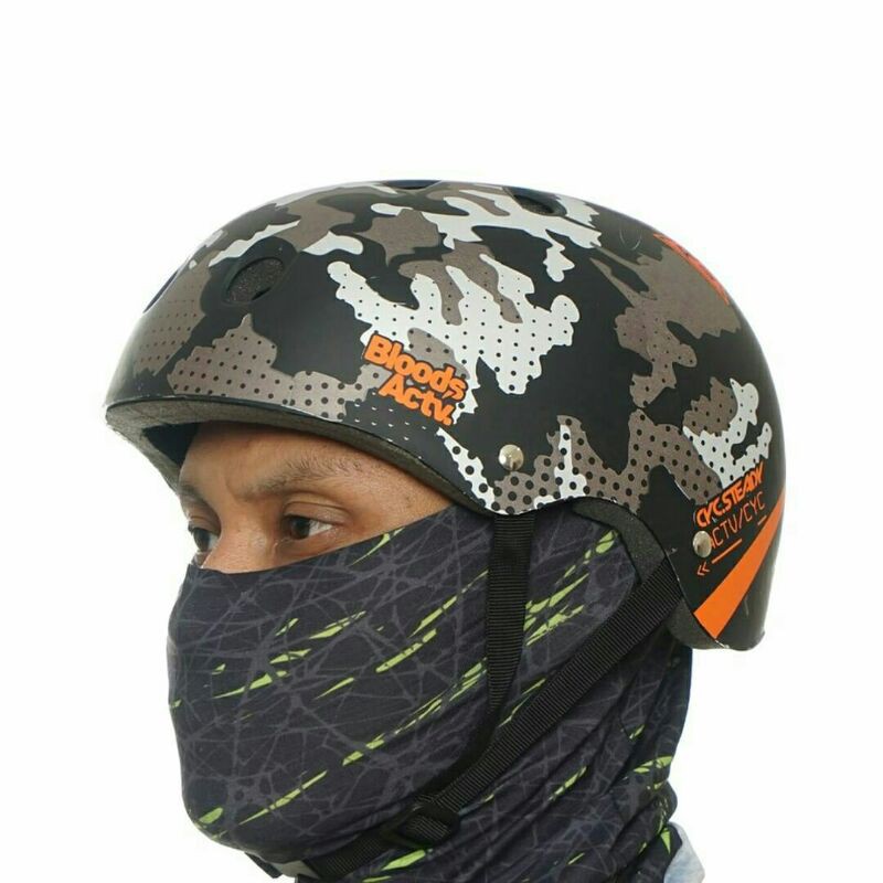 HELM SEPEDA/SKATE ORIGINAL BLOODS "ACTV FLOWLINE HELMET"