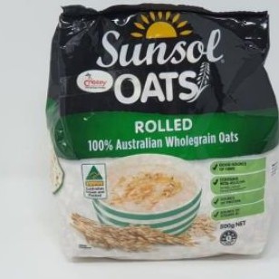 

sunsol oats rolled 500g