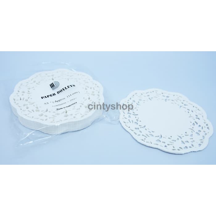 

Paper Doilies 4,5" / Alas Renda / Doyles / Renda Kertas