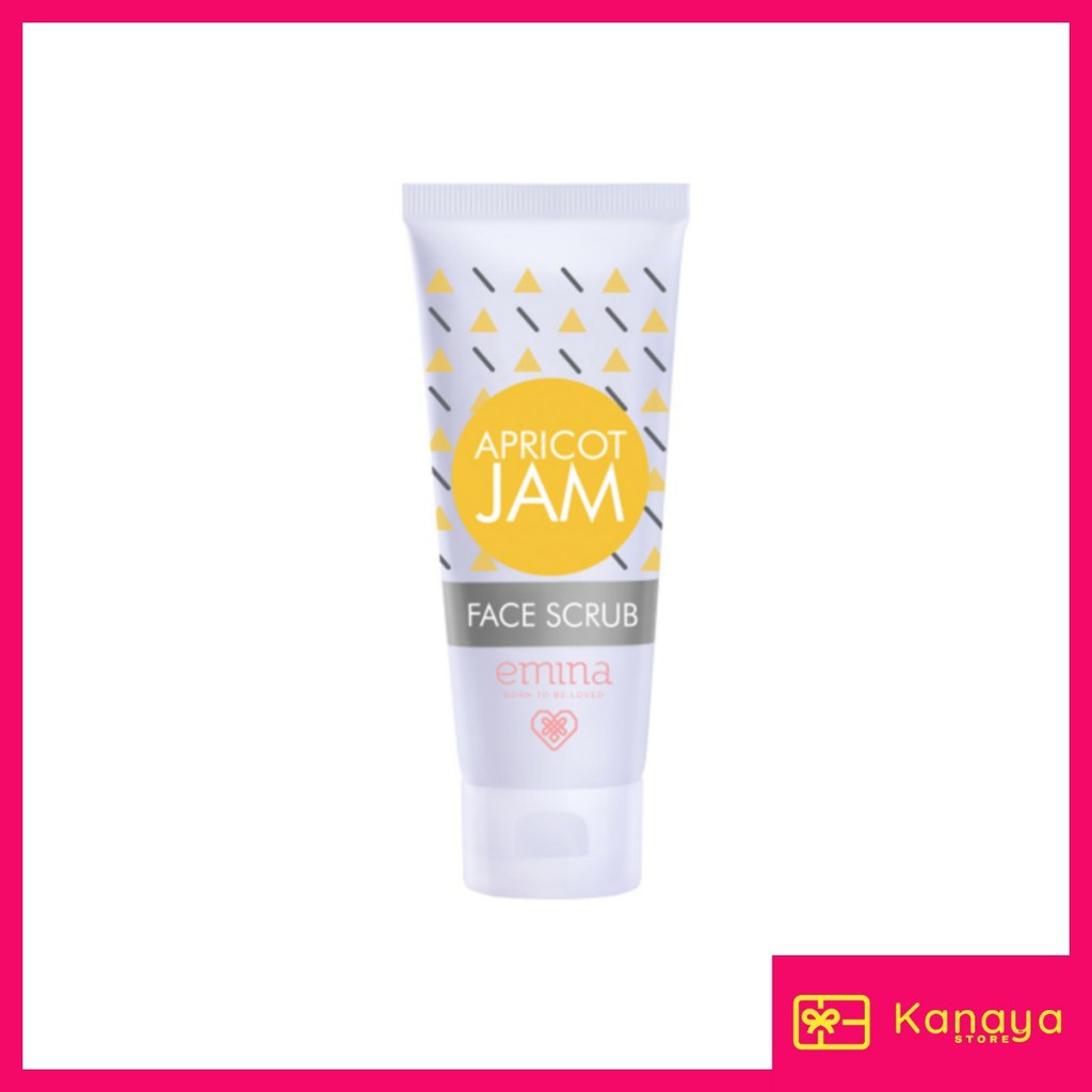 (BISA COD) Emina Apricot Jam Face Scrub