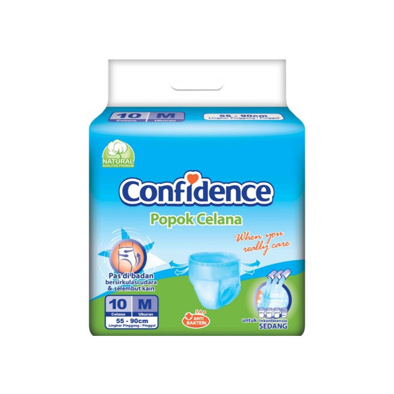 CONFIDENCE POPOK DEWASA CELANA