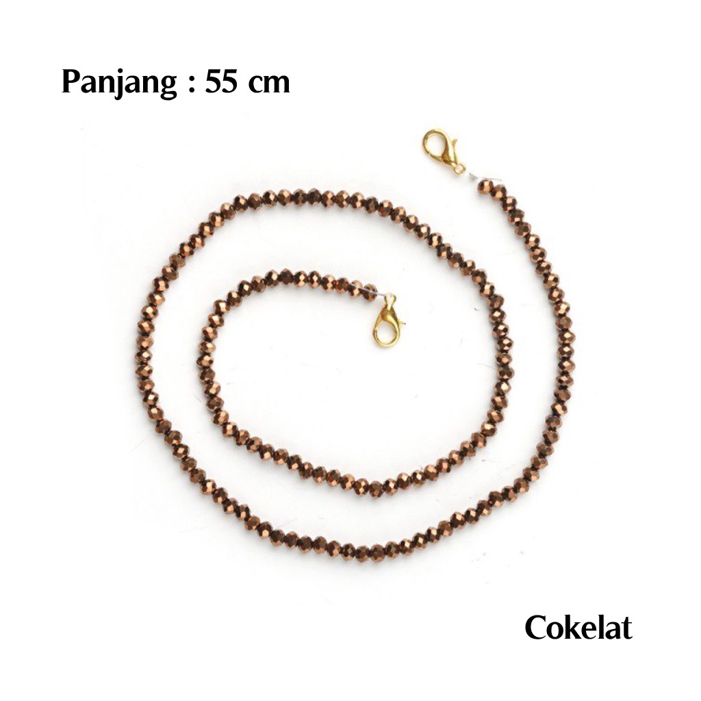 Strap Masker Kalung Masker Tali Masker Kalung Kristal 45&amp;55 cm