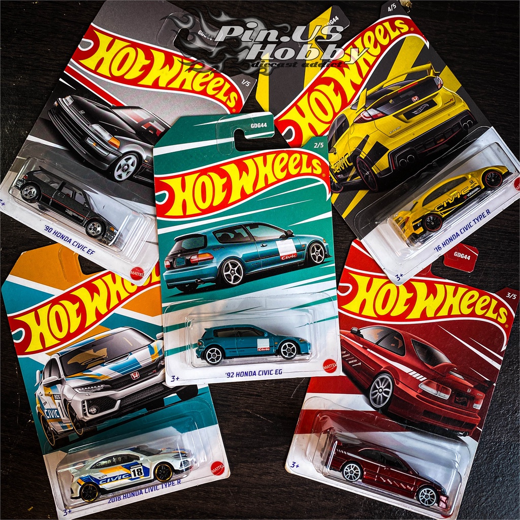 Jual Hot Wheels Honda Civic Eg Honda Civic Ef Honda Civic Si Merah Honda Civic