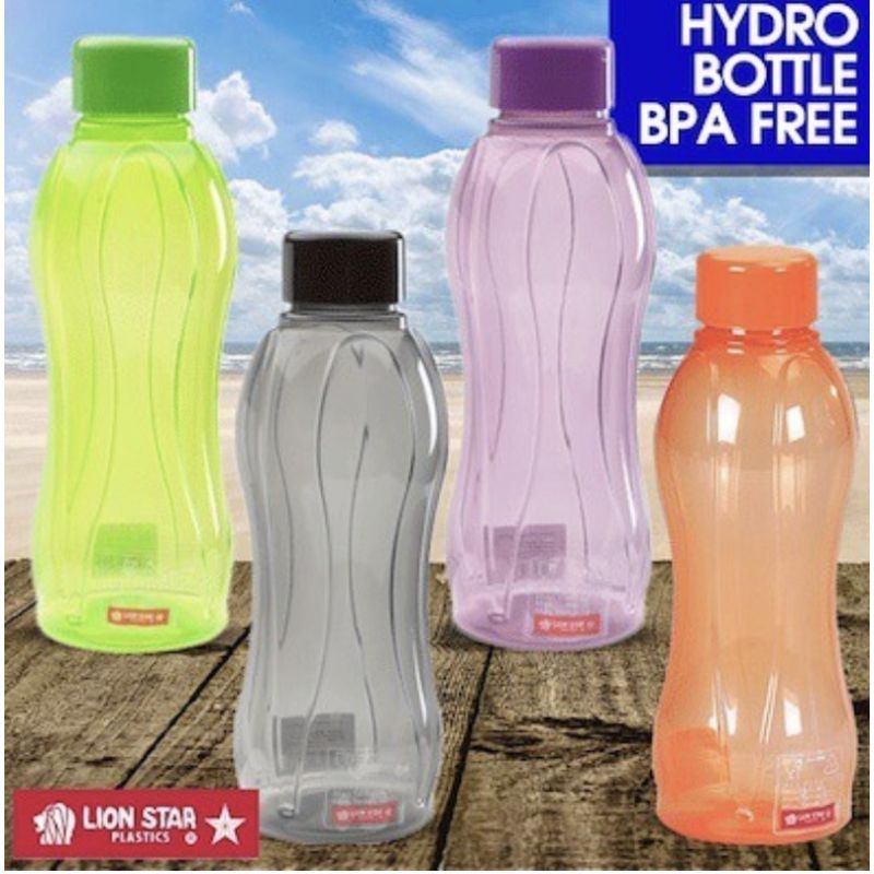 Bottle 500 ML / 0.5 Liter &amp; 1000 ML / 1 Liter &amp; 1500 ML / 1.5 Liter Lion Star Hydro tempat Botol Minum anak kantor sekolah aman BPA warna ungu hijau hitam merah biru