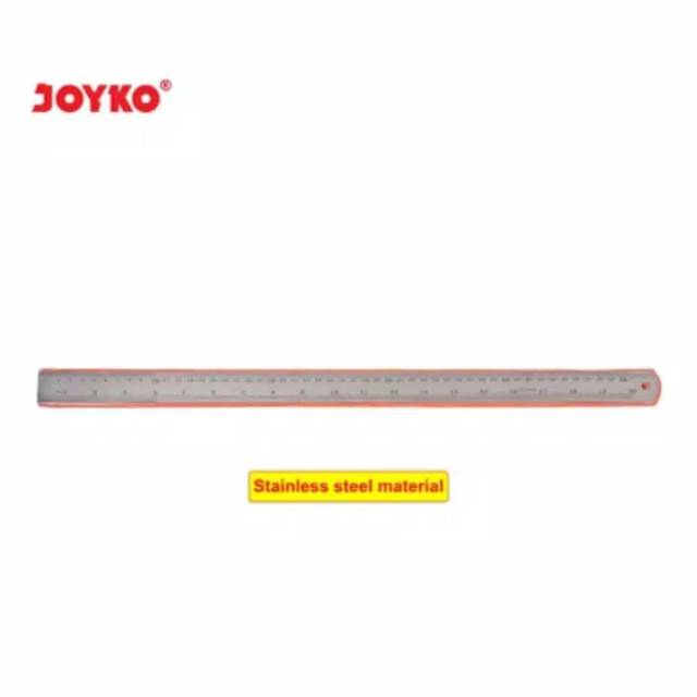 

Penggaris Besi Stainless Steel Joyko 50 cm