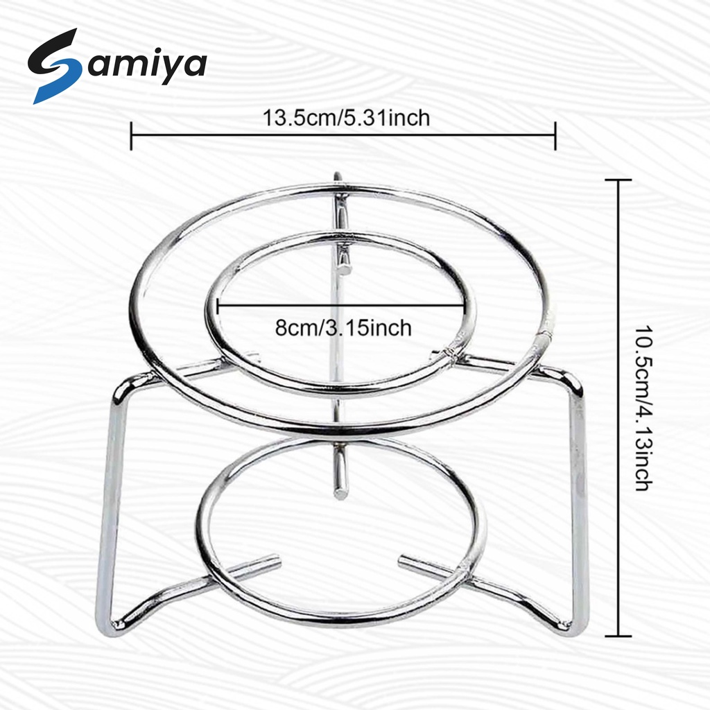 rack holder stand mini gas burner / tempat dudukan kompor portable