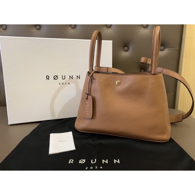 PRELOVED ROUNN BAG JULIA 26 CAMEL