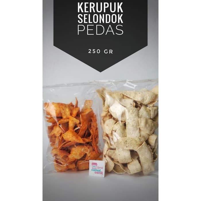 

Kerupuk Selondok Pedas