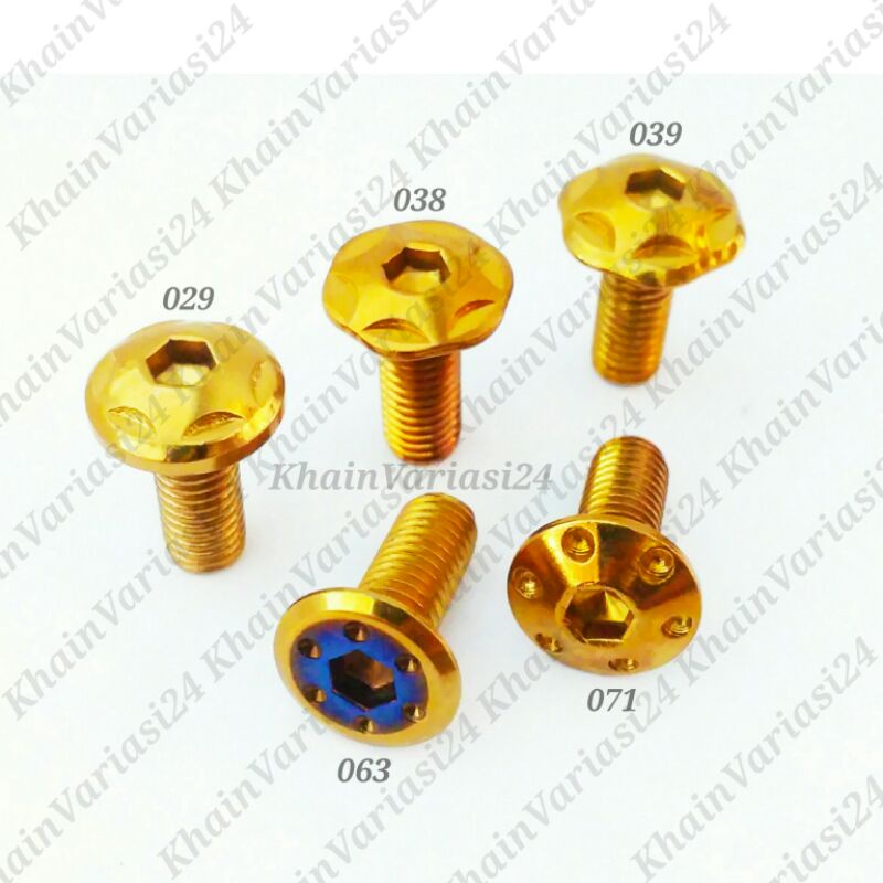 baut probolt piringan cakram beat scoopt vario nmax aerox lexi pcx vixion cb cbr satria fungsx 150