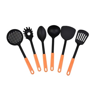 [BISA COD] PROMO Sodet 1 Set isi 6 Pcs Sodet Masak Spatula Sodet Teflon Sutil Centong Skimmer Irus Praktis Multifungsi