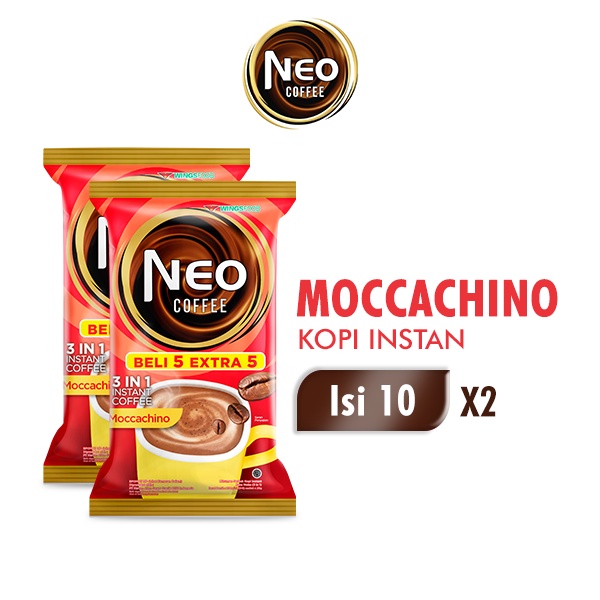 Neo Coffee Moccachino 200 gr x 2 pcs