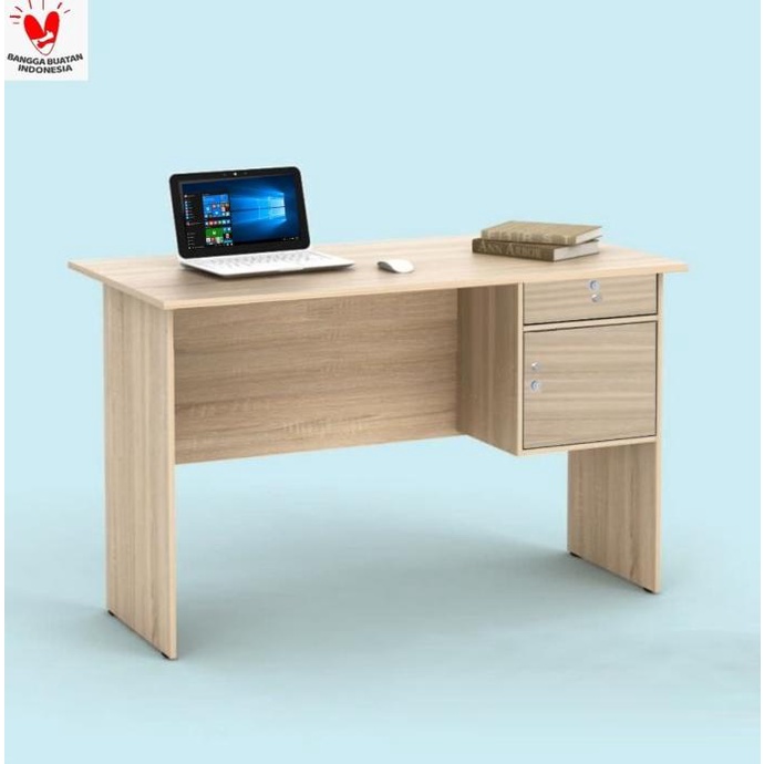 

Office & Stationery | Document Organizer | Meja Kantor Tulis 1/2 Biro Chery Putih | Best Seller