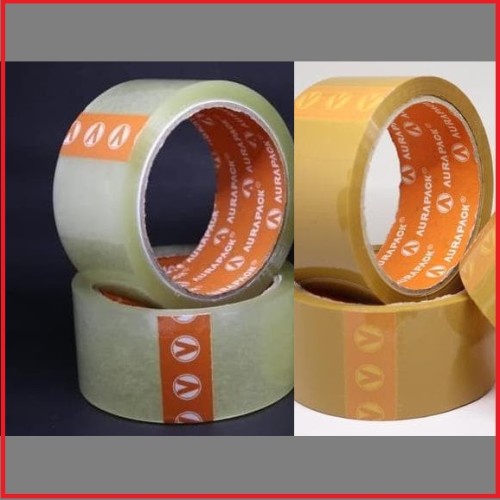 

Lakban Bening dan Coklat Aurapack 2 Inch