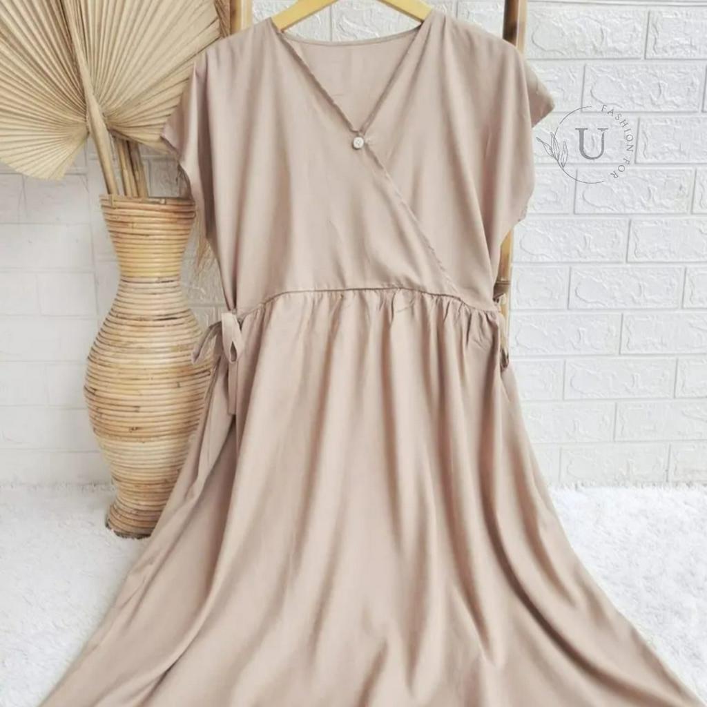 DASTER KIMONO POLOS PENDEK DASTER KIMONO BUSUI