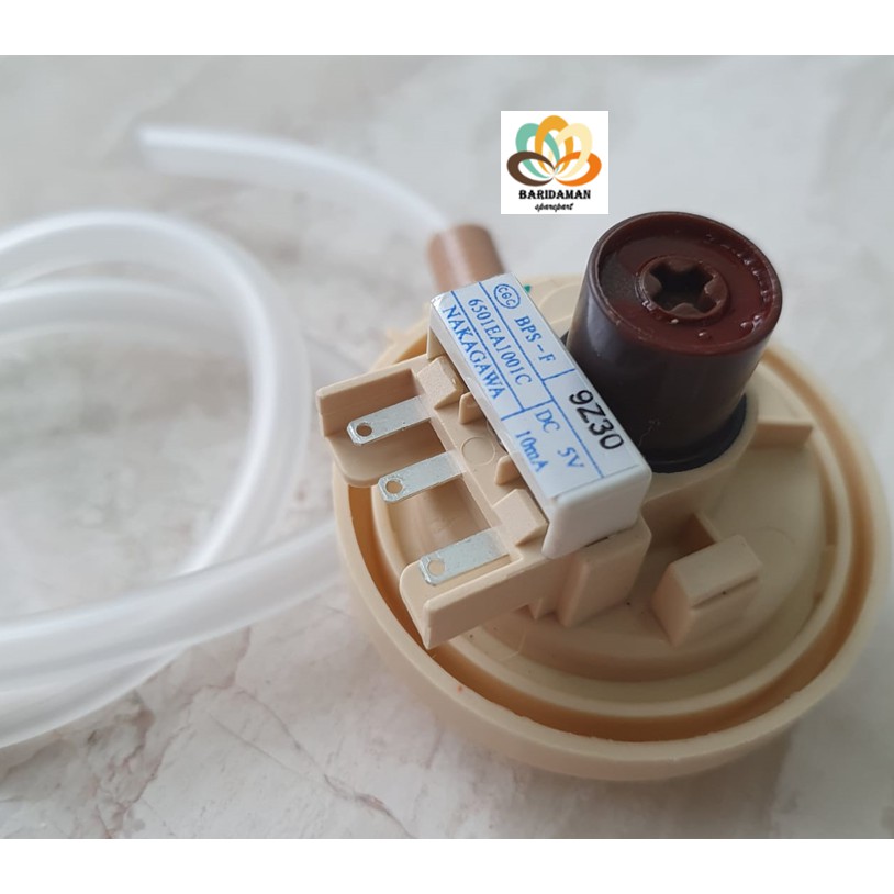 SENSOR AIR - WATER LEVEL - SENSOR SWITCH MESIN CUCI LG Samsung dengan selang - ORIGINAL