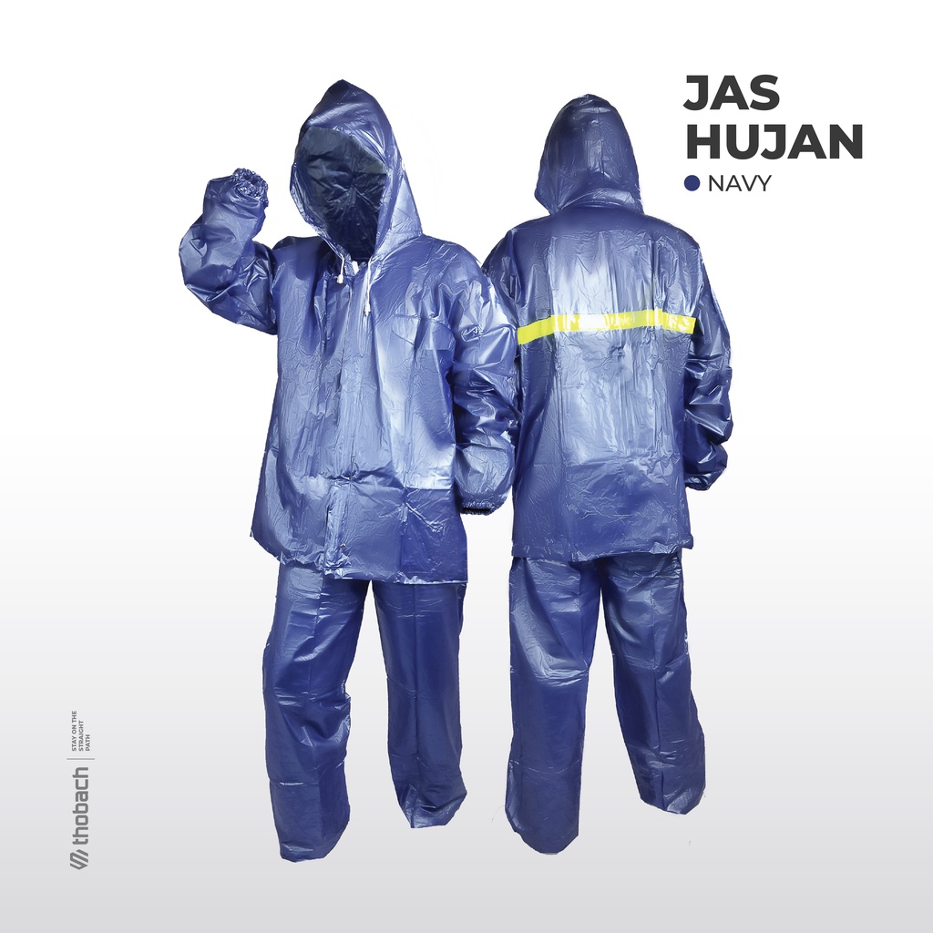 JAS HUJAN PRIA WANITA TERMURAH ANTI TEMBUS THOBACH ORIGINAL