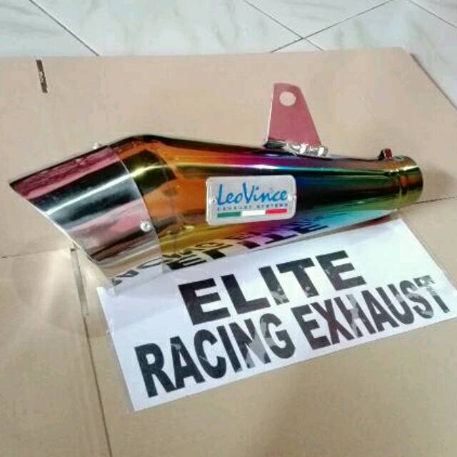 silincer selencer silinser Knalpot racing leovince cobra rainbow silincer only