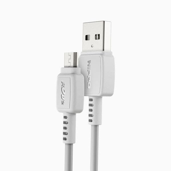 Kabel Micro USB HIPPO ROU 2 Kabel Data Micro USB Fast Charging 3.0A 1m