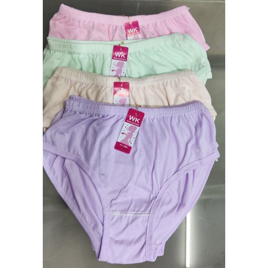 12 PCS/BEEE_91 | Grosir Celana Dalam Wanita Polos| CD Lusinan CR